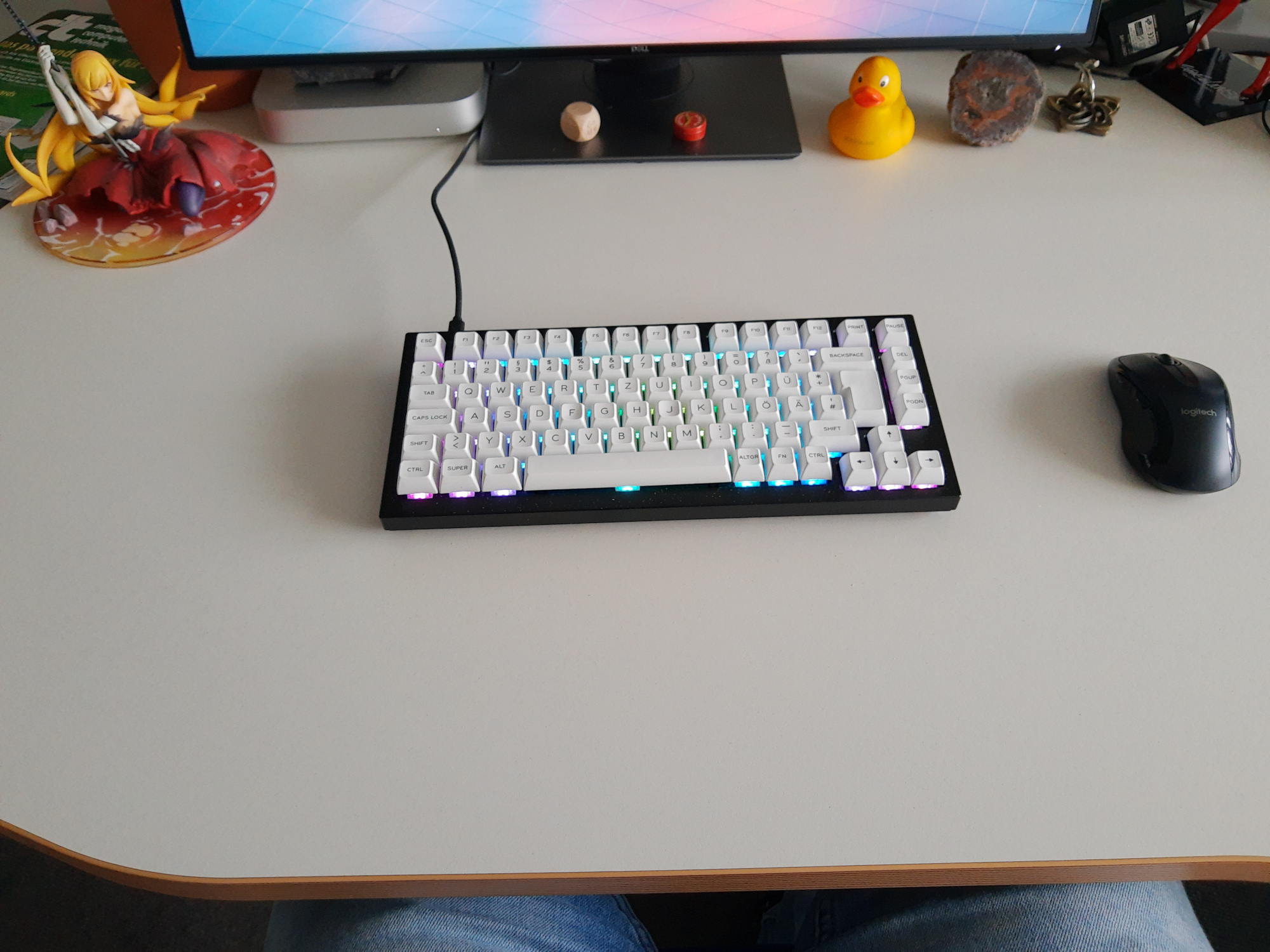 Keychron Q1 Ice Cap Keycaps